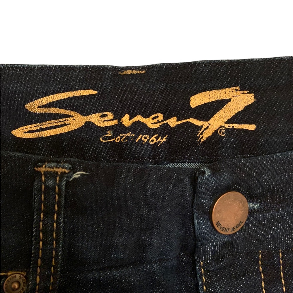 Seven7 Jeans. Tummyless High Rise Skinny Jean Size 14